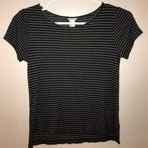 Striped Crop Shirt